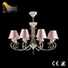 China Suppliers Antique Crystal Bronze Brass Arm Led Chandeliers