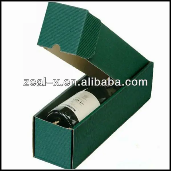 custom print carton wine packaging paper gift box recycled paper