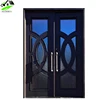 Factory prices modern design stainless steel main iron door