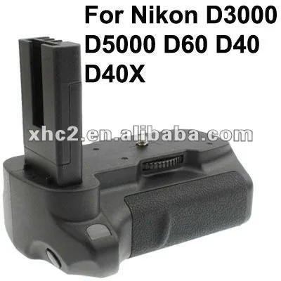 Battery Grip for Nikon D3000 / D5000 / D60 / D40 / D40X Battery Grip for Nikon D3000 / D5000 / D60 / D40 / D40X