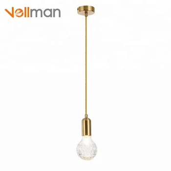 white and gold pendant lights