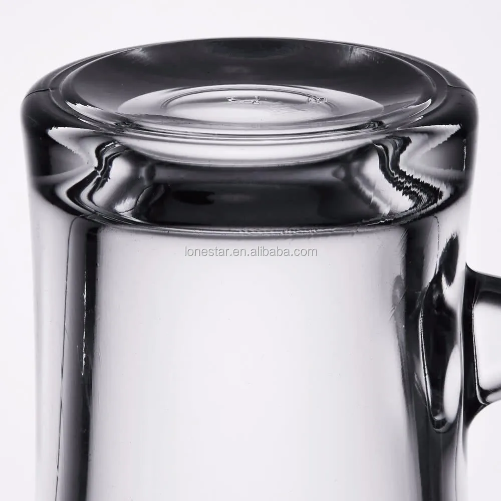 lonestar promotional 10 oz. flared mug beer glass