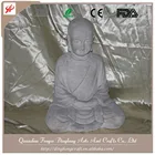 Various Large Stone Sitting Budda Statue For Sale Monk Figurine