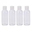 50ml 100ml Plastic Spray Bottle PP Shampoo Bottle With Cap Lid For Cosmetics