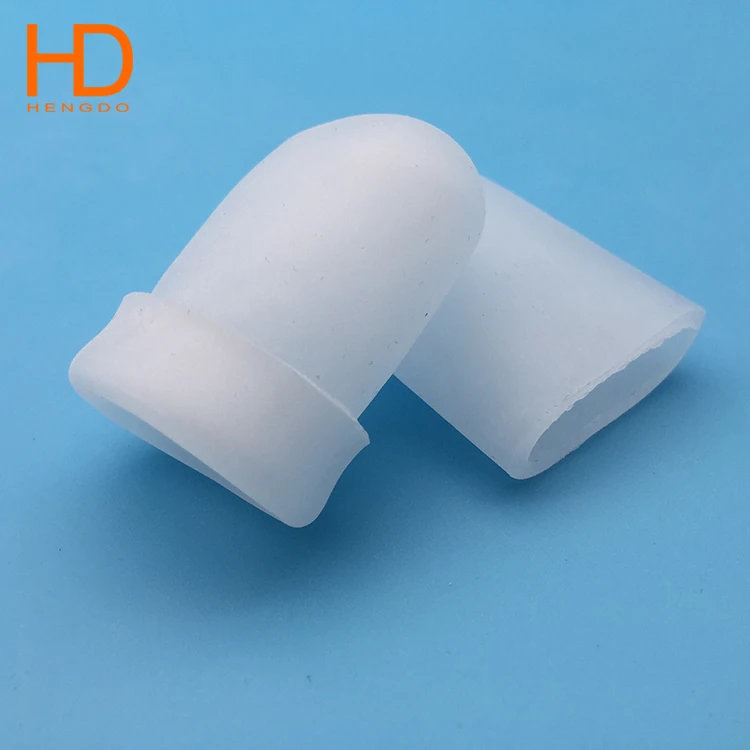 Soft silicon gel toe separator toe cap protector Hand care sport finger protector