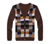 men name brand pure wool heavy knit cardigan sweater