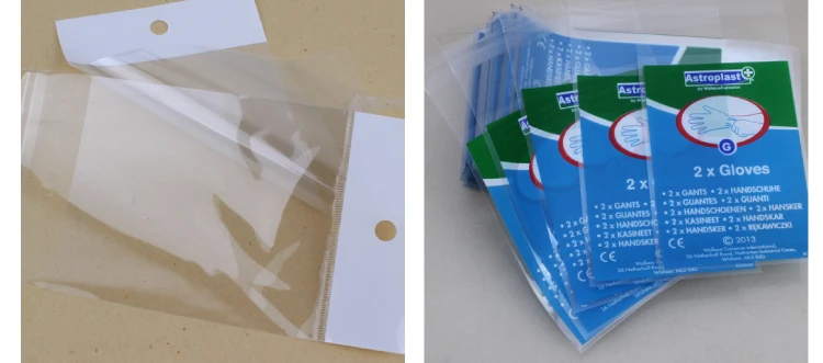 new design custom printing clear plastic printed self adhesive package packing opp bag 