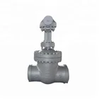 High Pressure Class 900 WCB BW Steam Gear Gate Valve