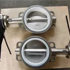 API/GB/DIN/GOST flanged/lug/wafer type stainless steel/cast iron butterfly valve