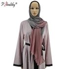 Wholesale 2019 latest dubai abaya designs arabic kaftan dress with pearl muslim women lace abaya
