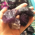 Wholesale natural material amethyst rough stone for art collectible