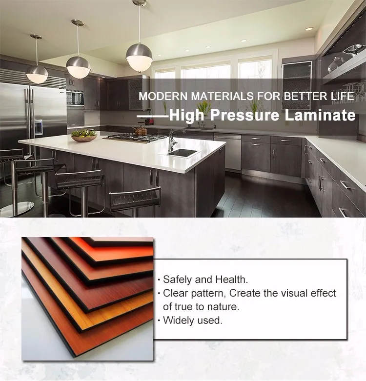 Hot Selling 0 8mm Hpl High Pressure Laminate Used For Kitchen