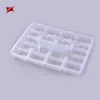 Different size dumplings packaging blister disposable factory pp frozen food tray