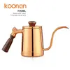 700ML shark mouth titanium gold pot stainless steel 304 coffee pot teapot kitchen accessories