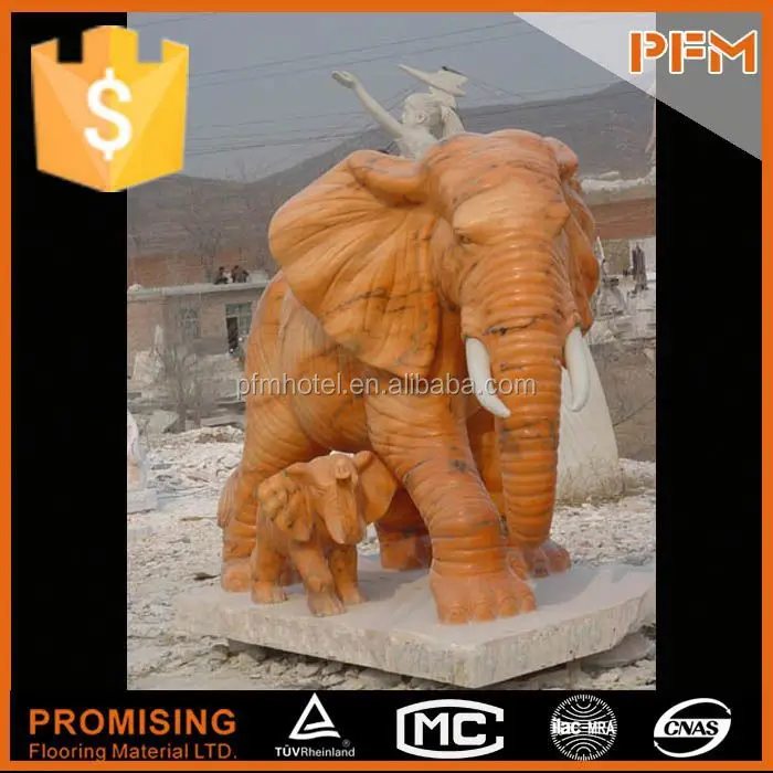 natural stone marble garden granite elephant statue