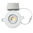 Kingliming 1200lm cob led retrofit downlight 120v etl cetl listed