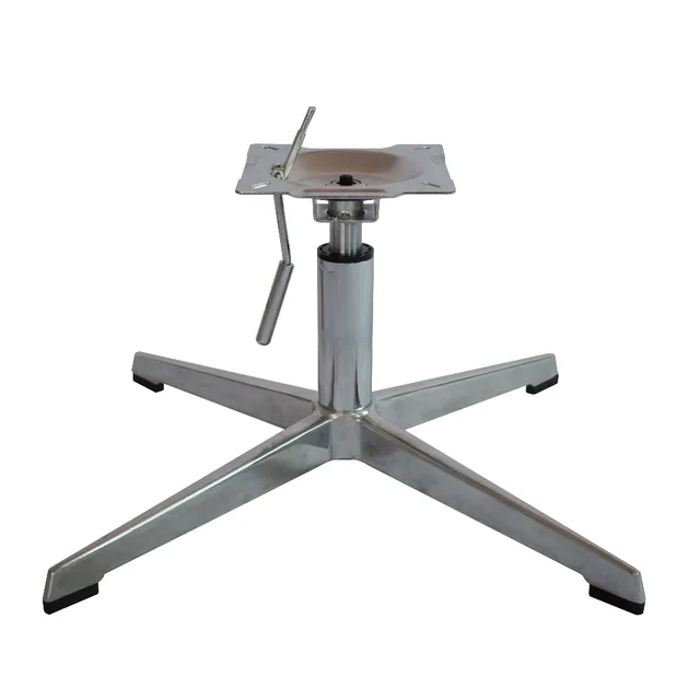 New design factory metal iron aluminum swivel lift office chair base legs