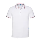 High Quality Design own logo White Cotton Custom polo T-shirt printing for men's