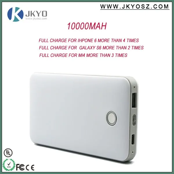 Hot New Products for 2016 New Portable High Capacity USB Type-C Power Bank 10000mah