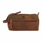 2015 travel mens shaving kit Leather Clutch Kit Toiletry Travel Bag