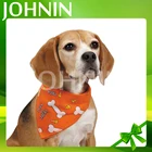 Wholesale polyester cotton customized fashion printing triangle pet dog bandanas