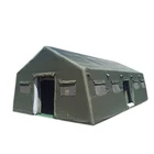 Easy set up portable waterproof airbeam inflatable army command tent