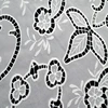100% cotton hot selling voile embroidery lace fabric with eyelet
