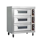 Chinese Combination Cookie Toaster Double Deck Baking Oven Gas Manufacturer