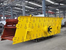 Factory Price Horizontal Grizzly Vibrating Screen for Quarry Stone