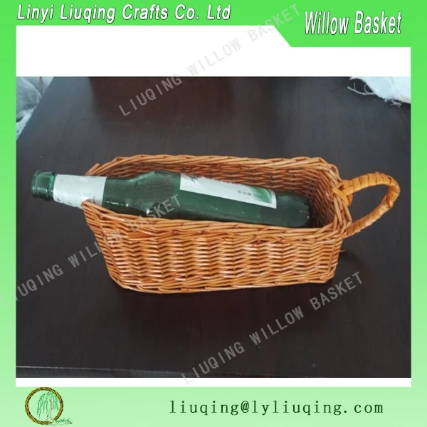 wine basket/wicker wine bottle holder /wicker storage baskets
