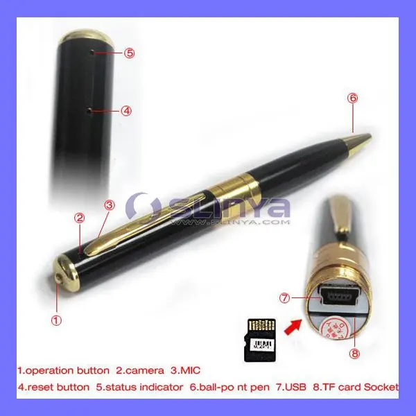 Ручка шпион как поменять батарейки