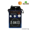 EL-206U Multi radio frequency with USB and SD Card Slot vintage radio with led light and torch portable am fm radio