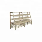 Wood bakery display stand bread cake display cabinet display cake refrigerator showcase for supermarket