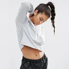 Ecoach Wholesale OEM women printing sweatshirt cotton custom crop hoodies
