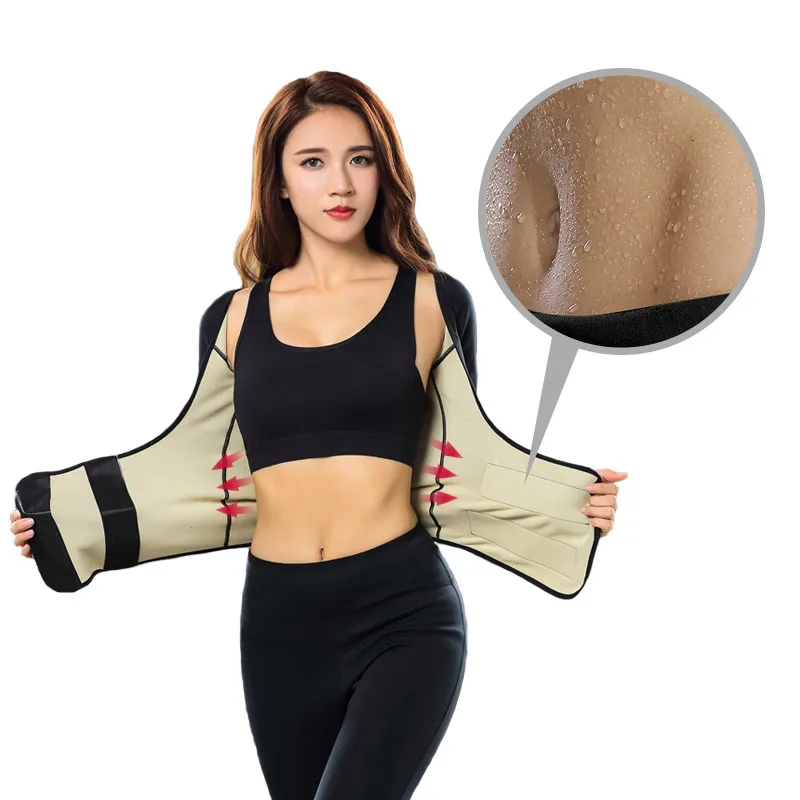 Elastic Ultra Sweat Sauna Neoprene Sportswear Underbust Neoprene Weighted Slimming Vest, Black
Elastic Ultra Sweat Sauna Neoprene Sportswear Underbust Neoprene Weighted Slimming Vest, Black