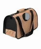 Hot Selling Pet Products Folding Portable Middle Size Cat Dog Carrier Tote Pet Carry Travel Bag
