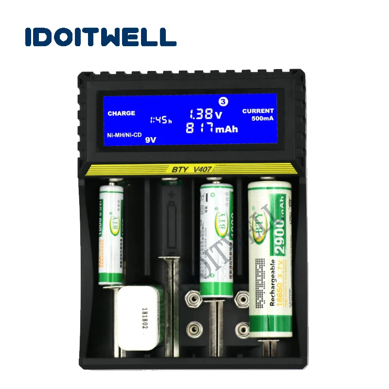 Universal NiMH 18650 li ion battery charger 6F22 AAA battery charger DIY power bank 26650 rechargeable battery charger with USB
Universal NiMH 18650 li ion battery charger 6F22 AAA battery charger DIY power bank 26650 rechargeable battery charger with USB