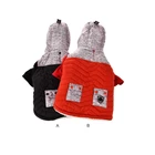 Eco-friendly soft dog clothes warm polyester dog winter apparel