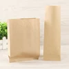 Customized Printing Recycled Kraft V Bottom Paper Bag Without Handle