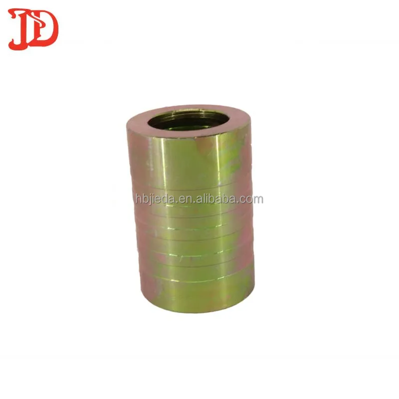 High Quality Carbon Steel Interlock Hose Ferrule ,Multispiral Pipe Connector ,Extrusion Press Connection Coupling