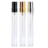 Wholesale thin clear travel portable empty perfume refill glass spray perfume bottle 10ml