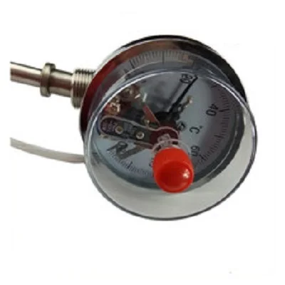 Electric contact bimetal thermometer WSSX-411 0-100 degree temperature control metal thermometer