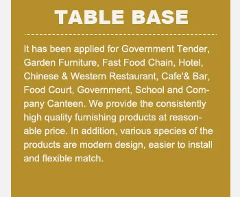 Table base