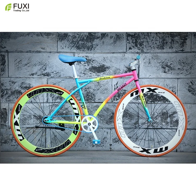 fixed gear bike with disc brakes