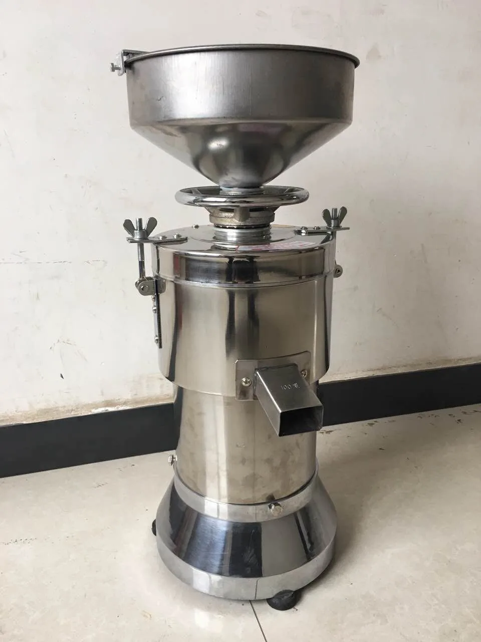  Commercial Nut Grinder Maker Machine,1500W Electric Sesame  Sauce Nut Grinder,30kg/h Automatic Sesame Grinding Machine,Stainless Steel  Grinder for Almonds,Cashews,Pecans,Hazelnuts,2800r/min : Everything Else