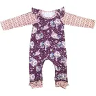 Wholesale Baby Clothes Infant Romper Sprinkled Petals Romper