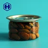 mini small packaging 100ml 3.5g dry herb plastic lid PET clear wholesale easy open end ring pull tab empty fish tuna tin cans