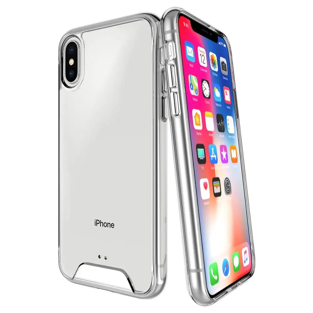 Factory Price Transparent Hybrid TPU PC Case For iPhone X XS Wholesale Phone Accesory For iPhone X XS Case
Factory Price Transparent Hybrid TPU PC Case For iPhone X XS Wholesale Phone Accesory For iPhone X XS Case