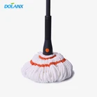 microfiber wet twist mop pad with detachable pole and mop head