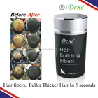 Wholesale DEXE Hair Fiber 12 Colors Hair Loss Regrowth Treatment Conceal Thinning Hair Building Fiber
